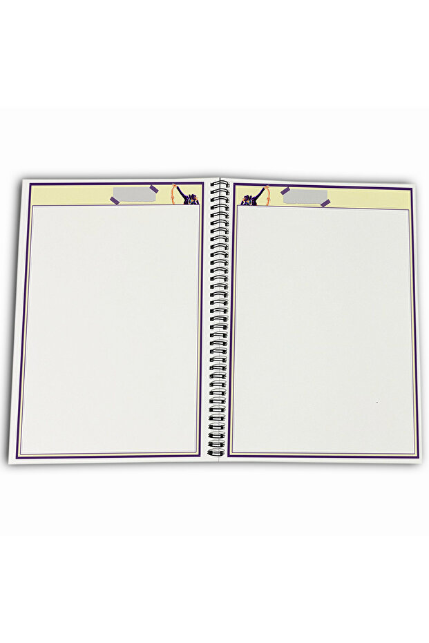 One Piece Robin Unlined A4 School Notebook 72 Sheets Model 3 - Straw Hat Series - 4