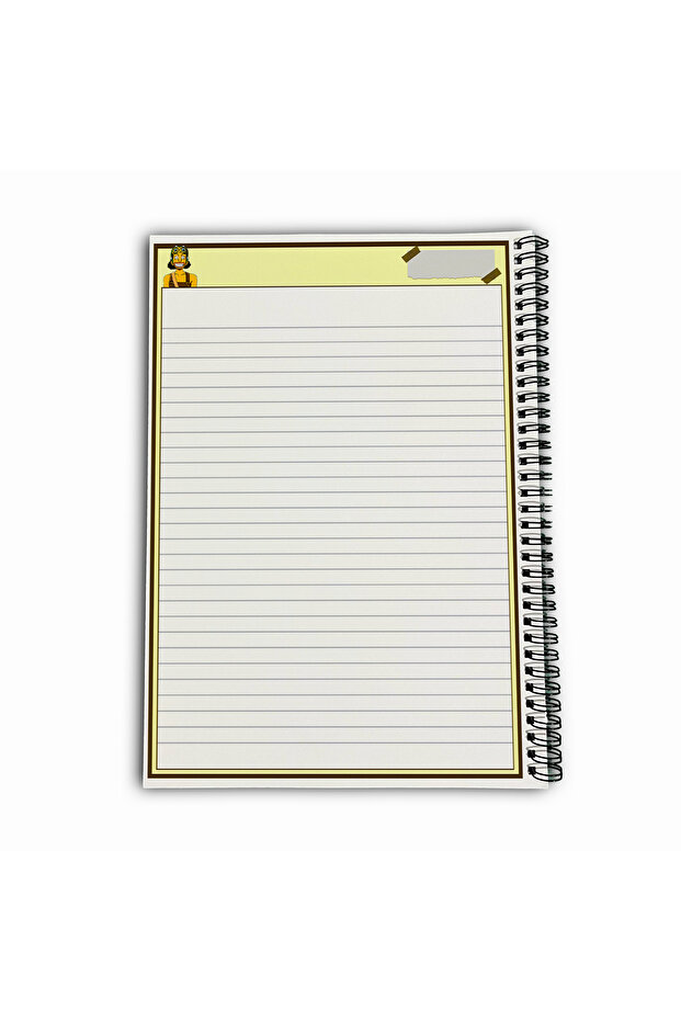 One Piece Usopp Striped A4 School Notebook 72 Sheets Model 1 - Straw Hat Series - 6