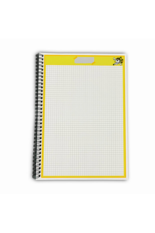 One Piece Usopp Checkered A4 School Notebook 72 Sheets Model 2 - Straw Hat Series - 5