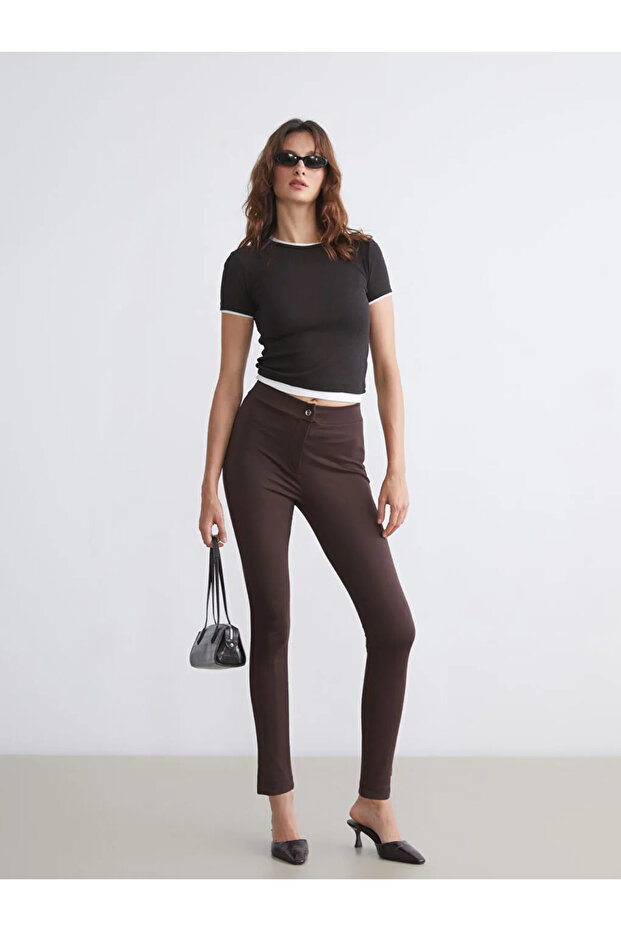 Dar Fit Kadın Tayt Pantolon - 2