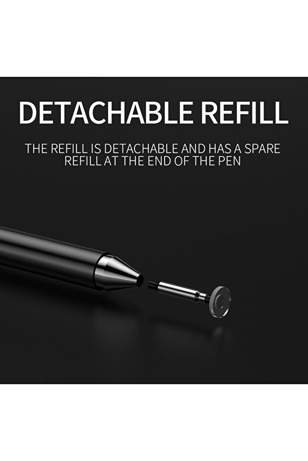 JR-BP560S Capacitive Touchscreen Stylus Passive Capacitive Pen with Two Replacement Nibs - 2