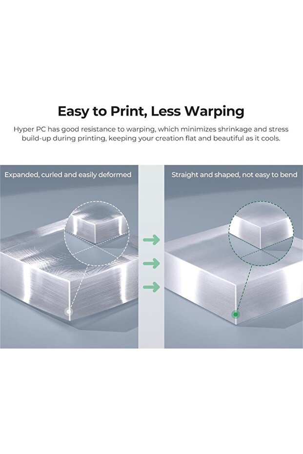 Hyper Pc Şeffaf Filament 1.75mm 1Kg - 5