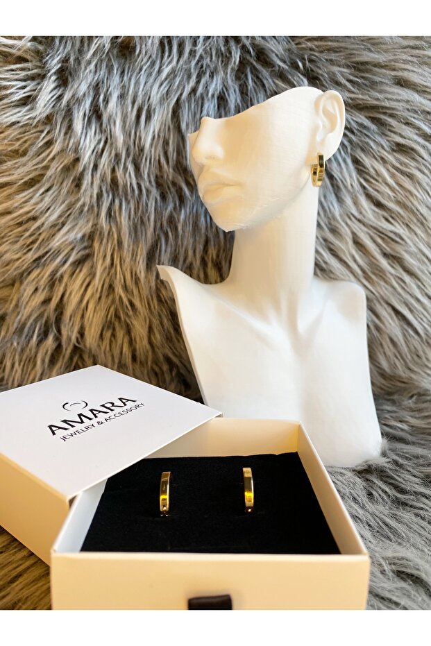 Çelik Ajda Küpe - 2