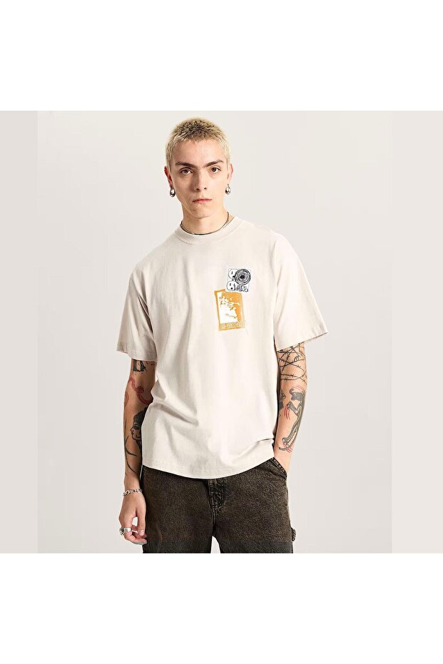 Punk Patch Erkek Tişört - 3