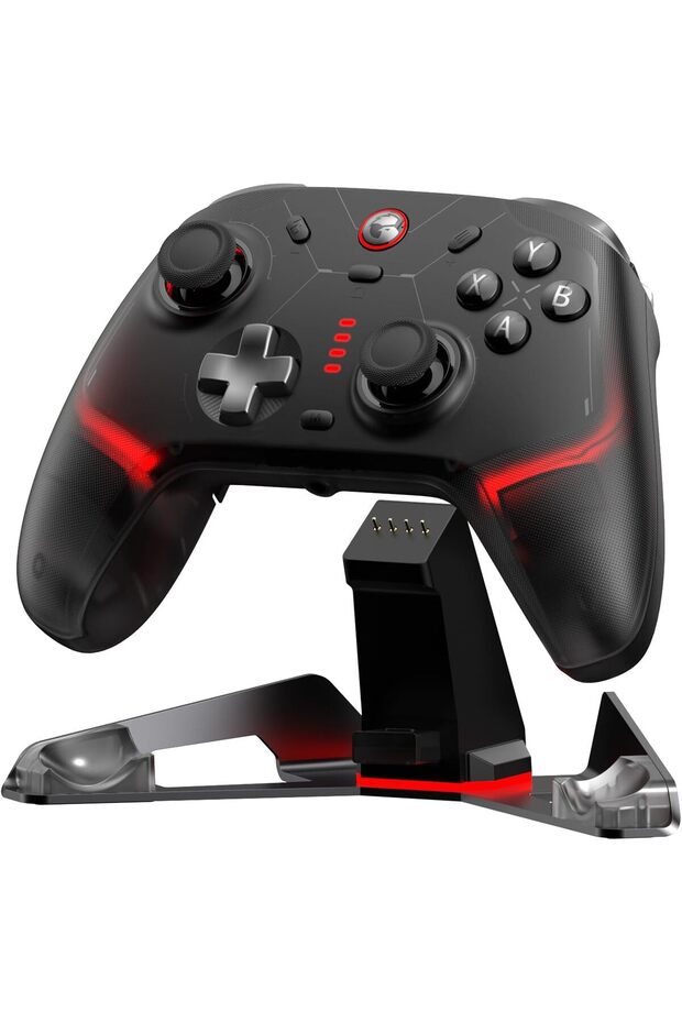 Cyclone 2 Kablosuz Gamepad Oyun Kolu RGB Hall Joystick for PC/Android/iOS/Switch