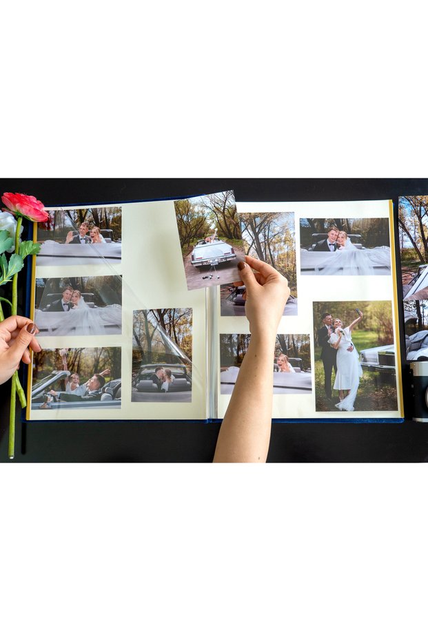 Adhesive Photo Album 30 Pages (300 Photos) 29X36Cm