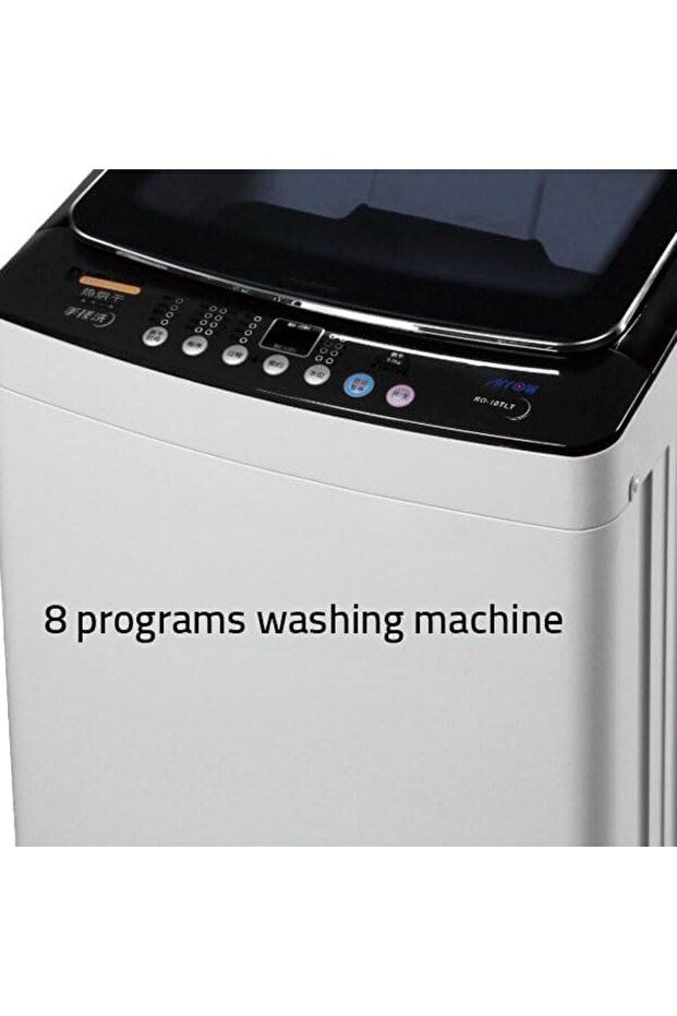 Top Loading Fully Automatic Washing Machine 9KG, Light Grey Model RO-10TLT - 3