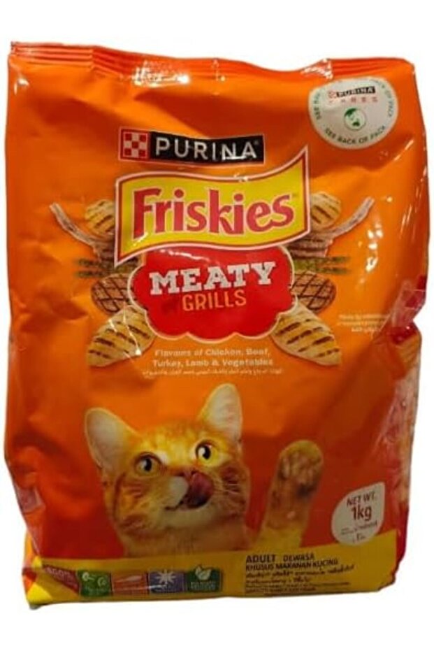 Meaty Grill Cat Dry Food - 1KG