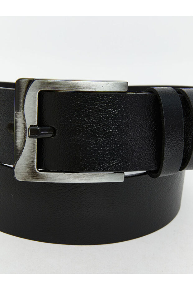 Create Your Style from Uzg Store |   Leather Look Men's Belt - 4