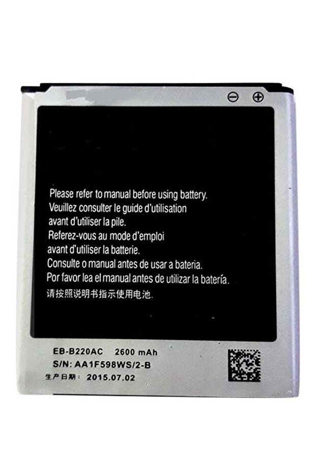 مجموعة من 3 بطاريات بديلة عامة للهواتف المحمولة، متوافقة مع سامسونج جراند برايم G530، لون أسود