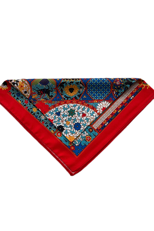 45X50 cm Custom Pattern Bandana Satin Bandana Satin Scarf Satin Bag Accessory