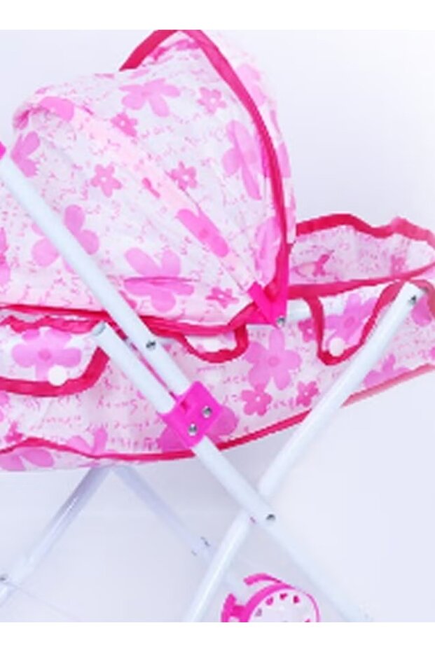 عربة أطفال قابلة للطي مع دمية - 3