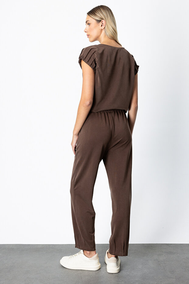 بنطلون رياضي بخياطة على الأرجل - 5