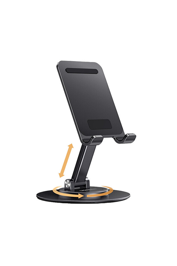 Desktop Phone Stand 360degree Rotating - Gray