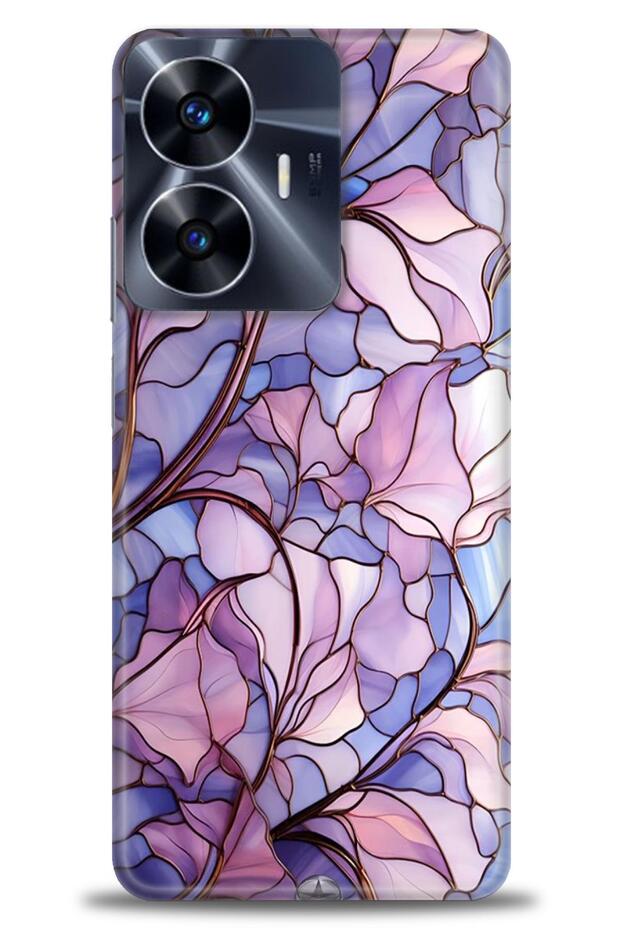 C55 4g Compatible A+ Plus Case + Ceramic Unbreakable Screen Protector - 334 - 1