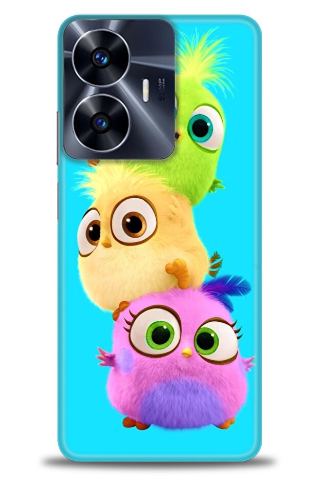 حافظة A+ Plus متوافقة مع 4G C55 + واقي شاشة سيراميك غير قابل للكسر - 369 - 1