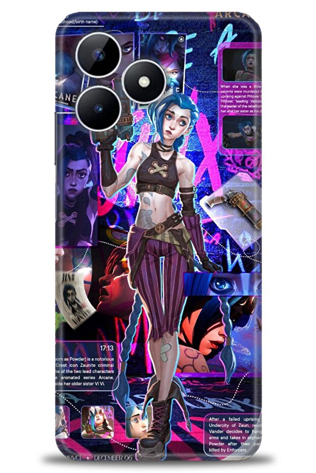 Note 50 Compatible A+ Plus Case + Ceramic Unbreakable Screen Protector - 277 - 1