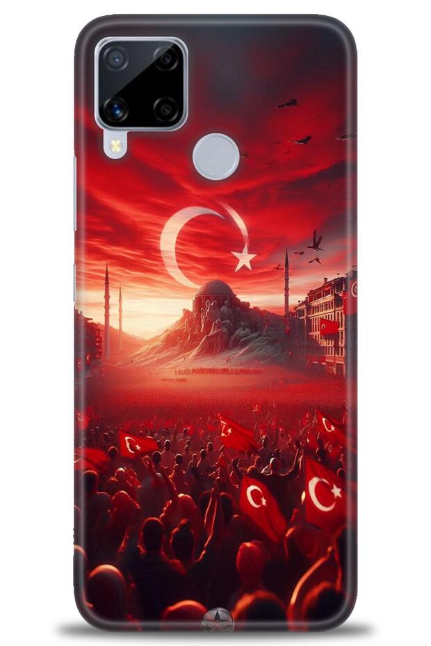 حافظة متوافقة مع C15 A+ Plus + واقي شاشة سيراميك غير قابل للكسر - 39 - 1