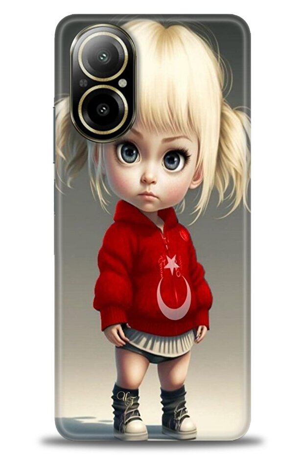 حافظة A+ Plus متوافقة مع 12 Lite 4G + واقي شاشة سيراميك غير قابل للكسر - 243 - 1