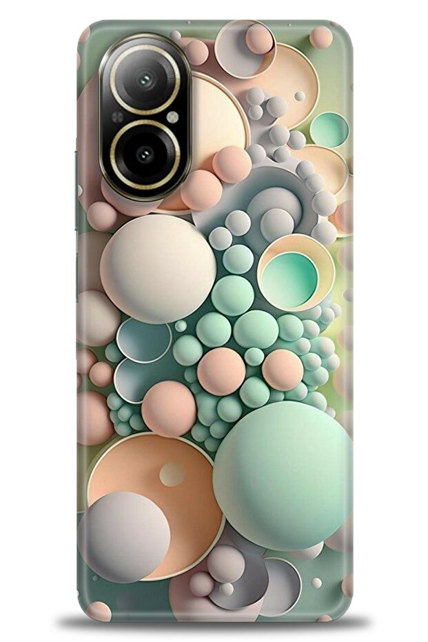 حافظة A+ Plus متوافقة مع 12 Lite 4G + واقي شاشة سيراميك غير قابل للكسر - 347 - 1