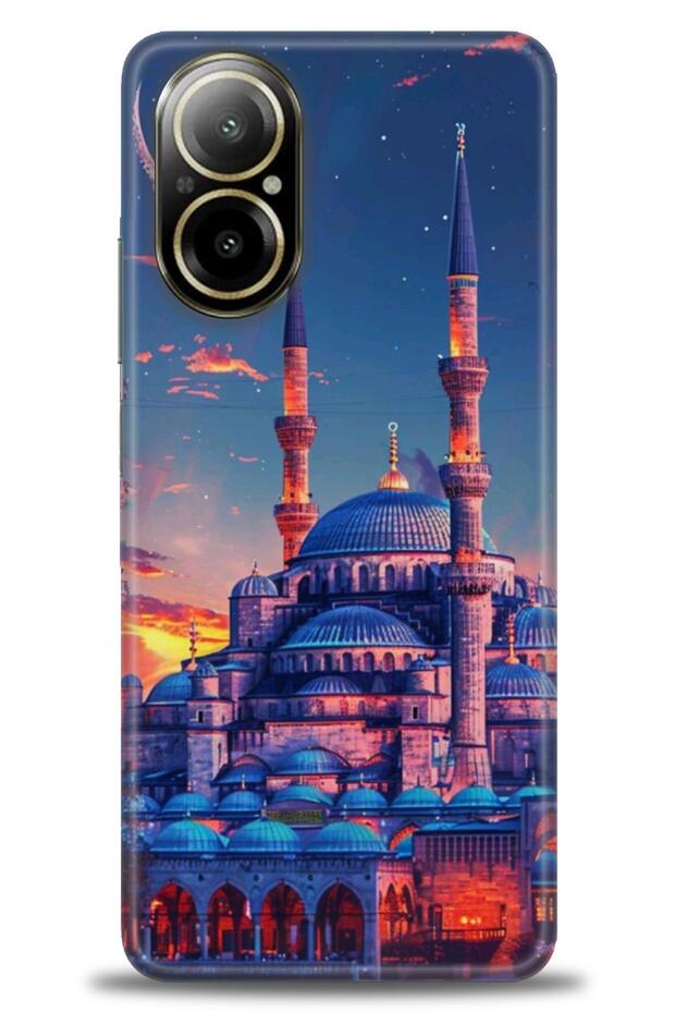 حافظة A+ Plus متوافقة مع 12 Lite 4G + واقي شاشة سيراميك غير قابل للكسر - 227 - 1