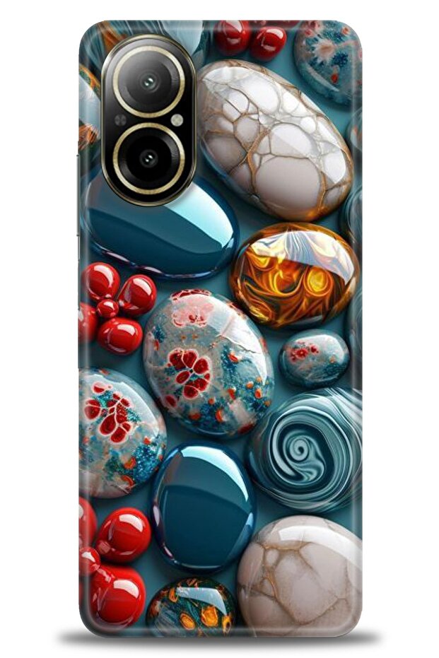 حافظة A+ Plus متوافقة مع 12 Lite 4G + واقي شاشة سيراميك غير قابل للكسر - 349 - 1