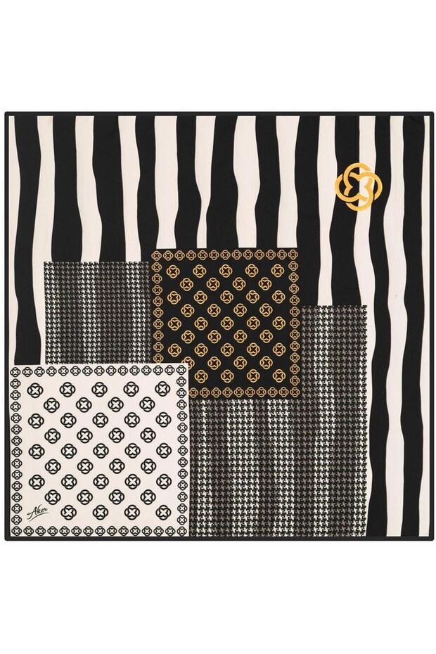 POLYESTER TİVİL EŞARP 7940-911 - 1