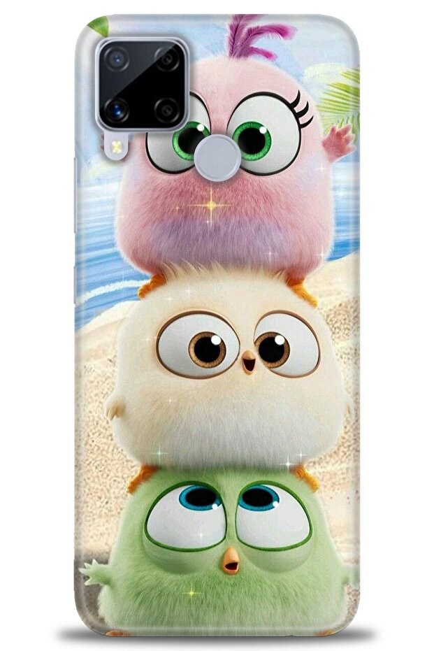 حافظة متوافقة مع C15 A+ Plus + واقي شاشة سيراميك غير قابل للكسر - 366 - 1