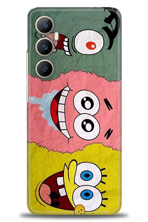 حافظة A+ Plus متوافقة مع شبكة الجيل الرابع C65 + واقي شاشة من السيراميك غير قابل للكسر - 460 - 1