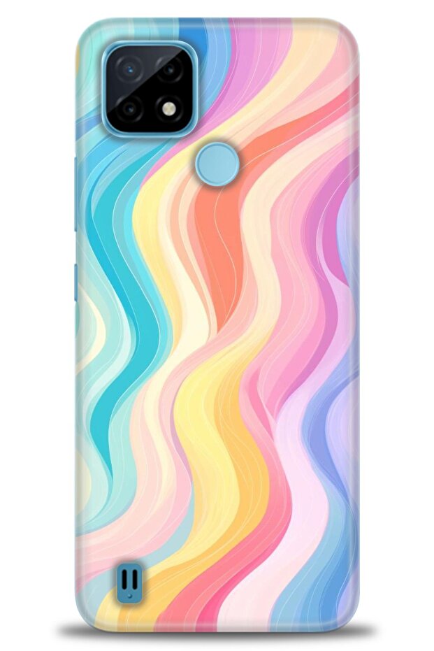 حافظة متوافقة مع C21 A+ Plus + واقي شاشة سيراميك غير قابل للكسر - 424 - 1