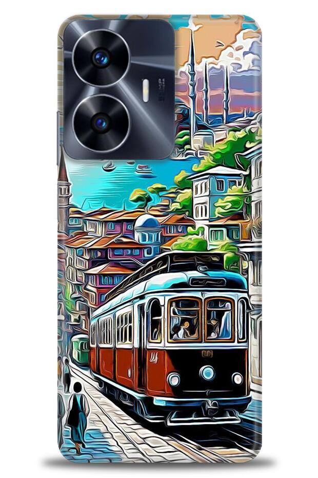 حافظة A+ Plus متوافقة مع 4G C55 + واقي شاشة سيراميك غير قابل للكسر - 225 - 1