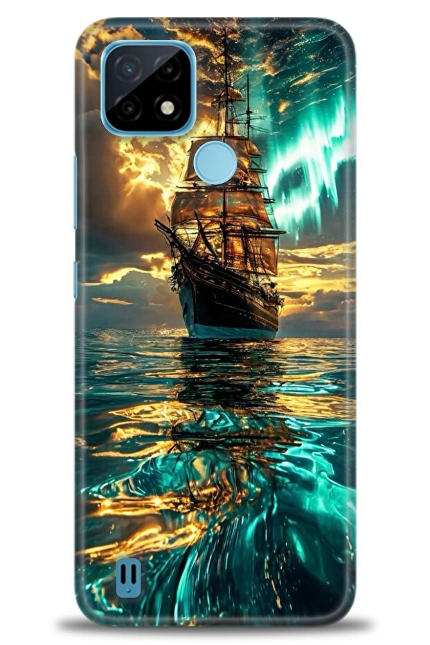 حافظة متوافقة مع C21 A+ Plus + واقي شاشة سيراميك غير قابل للكسر - 237 - 1