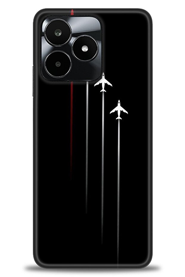 حافظة متوافقة مع C53 A+ Plus + واقي شاشة سيراميك غير قابل للكسر - 386 - 1