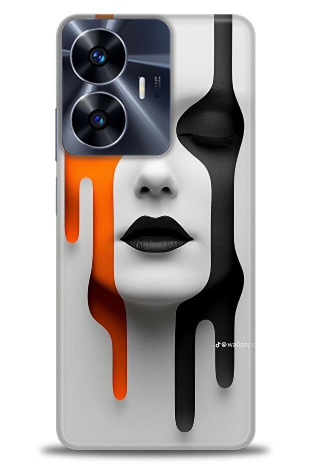 C55 4g Compatible A+ Plus Case + Ceramic Unbreakable Screen Protector - 143 - 1