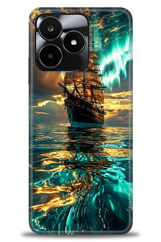 حافظة متوافقة مع C53 A+ Plus + واقي شاشة سيراميك غير قابل للكسر - 237 - 1