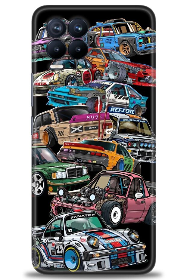 حافظة A+ Plus متوافقة مع 8 Pro + واقي شاشة سيراميك غير قابل للكسر - 481 - 1