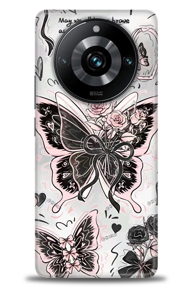 حافظة متوافقة مع هاتف 11 Pro Plus A+ Plus + واقي شاشة سيراميك غير قابل للكسر - 206 - 1