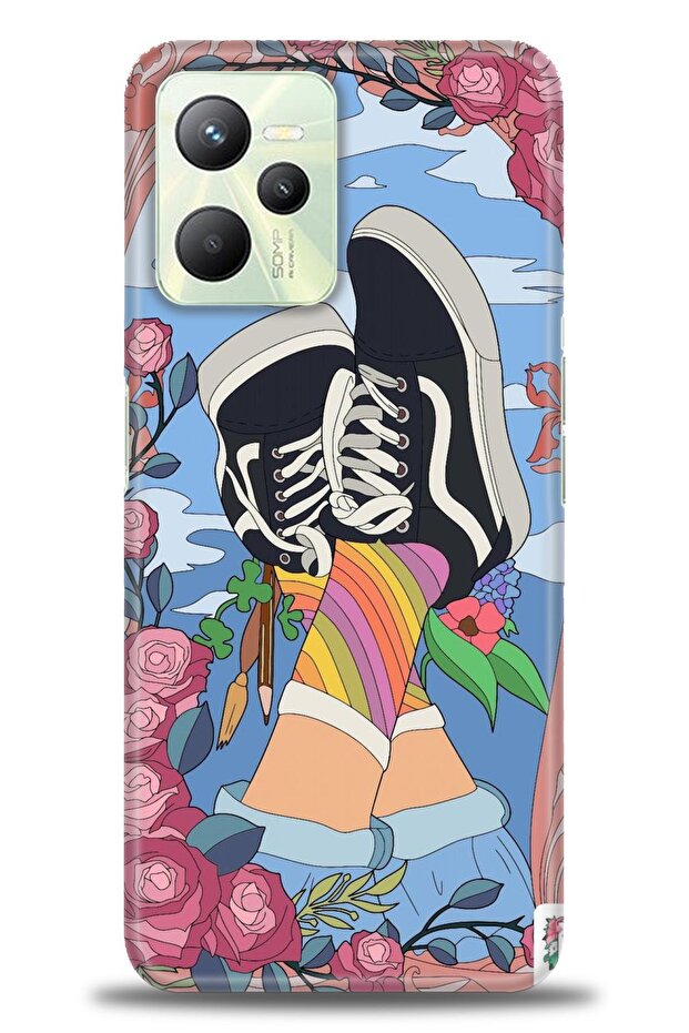 حافظة متوافقة مع C35 A+ Plus + واقي شاشة سيراميك غير قابل للكسر - 447 - 1