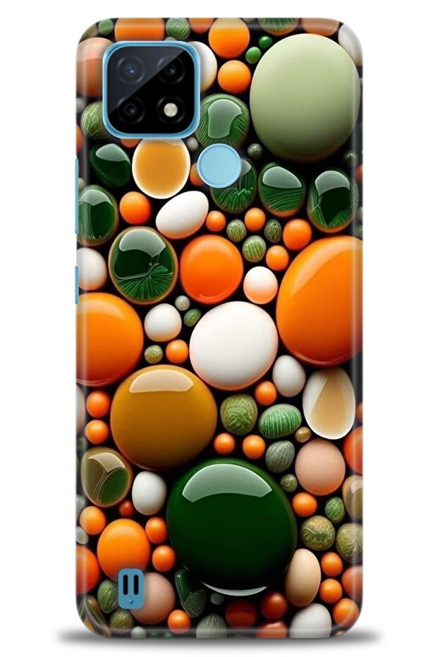 حافظة متوافقة مع C21 A+ Plus + واقي شاشة سيراميك غير قابل للكسر - 348 - 1