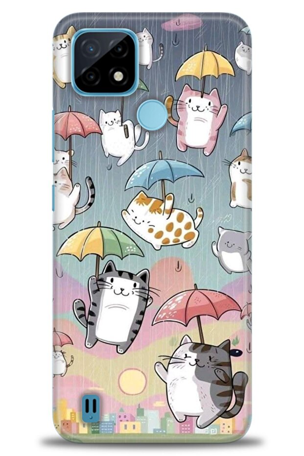 حافظة متوافقة مع C21 A+ Plus + واقي شاشة سيراميك غير قابل للكسر - 412 - 1