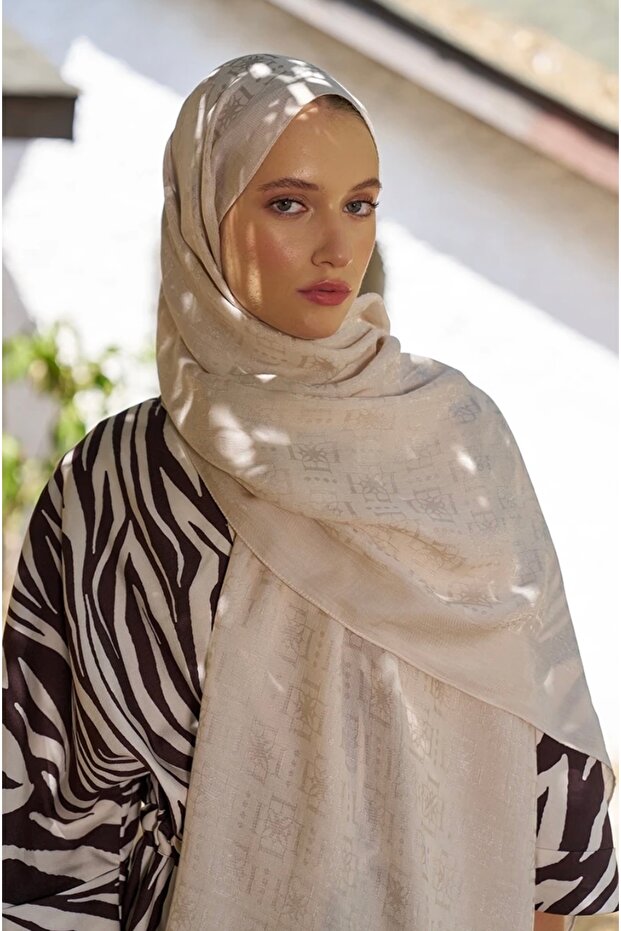 LİNEN MONEGRAM KREM - 3