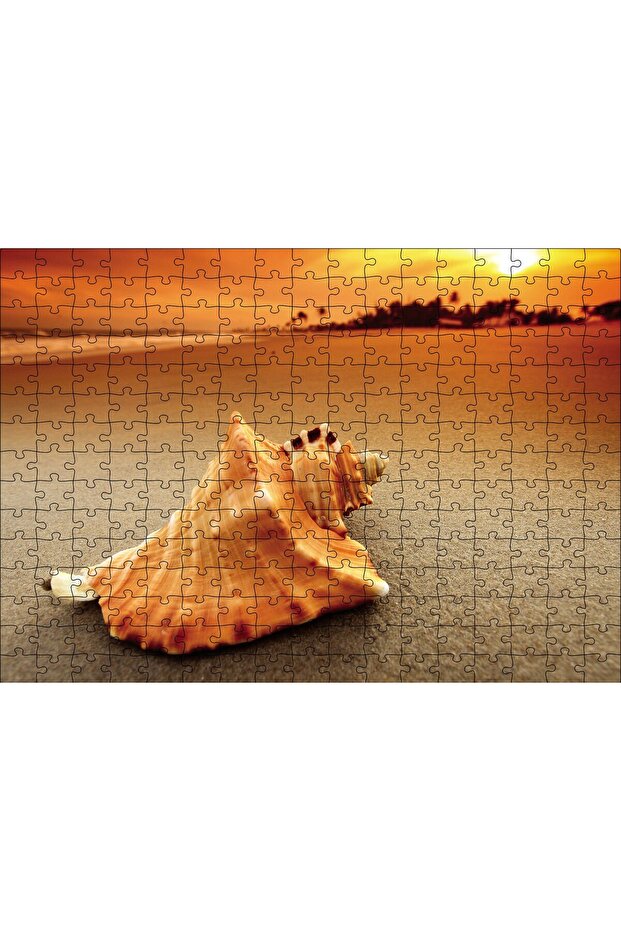 لغز قواقع البحر من كاكاسيبتيم، 255 قطعة، مصنوع من الخشب المضغوط (MDF)