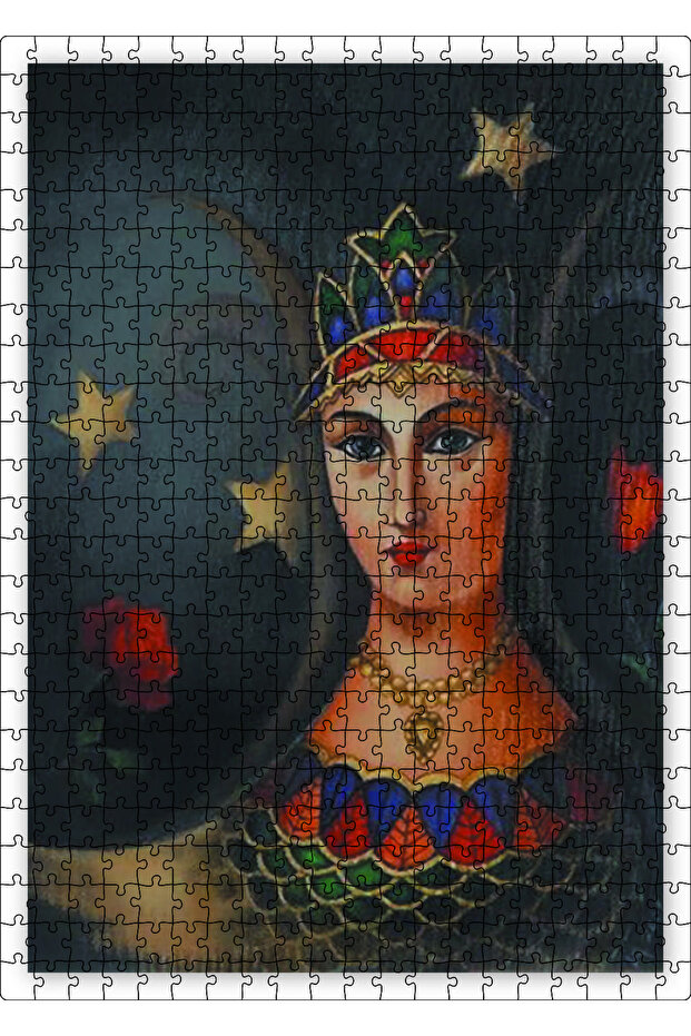 Cakasepetim Şahmeran 500 Piece Puzzle Jigsaw Mdf (Wood)