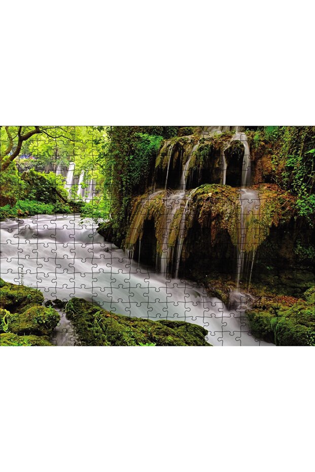 Cakasepetim Düden Şelalesi 255 Piece Puzzle Jigsaw Mdf (Wood)