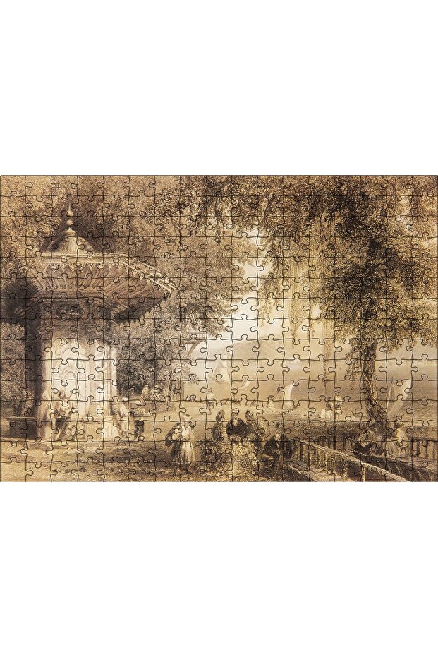 Cakasepetim Emirgan Fountain 255 Piece Puzzle Jigsaw Mdf (Wood)