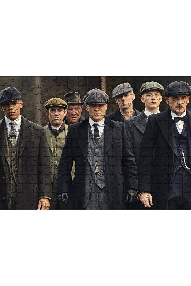 Cakasepetim Peaky Blinders 255 Piece Puzzle Jigsaw Mdf (Wood)