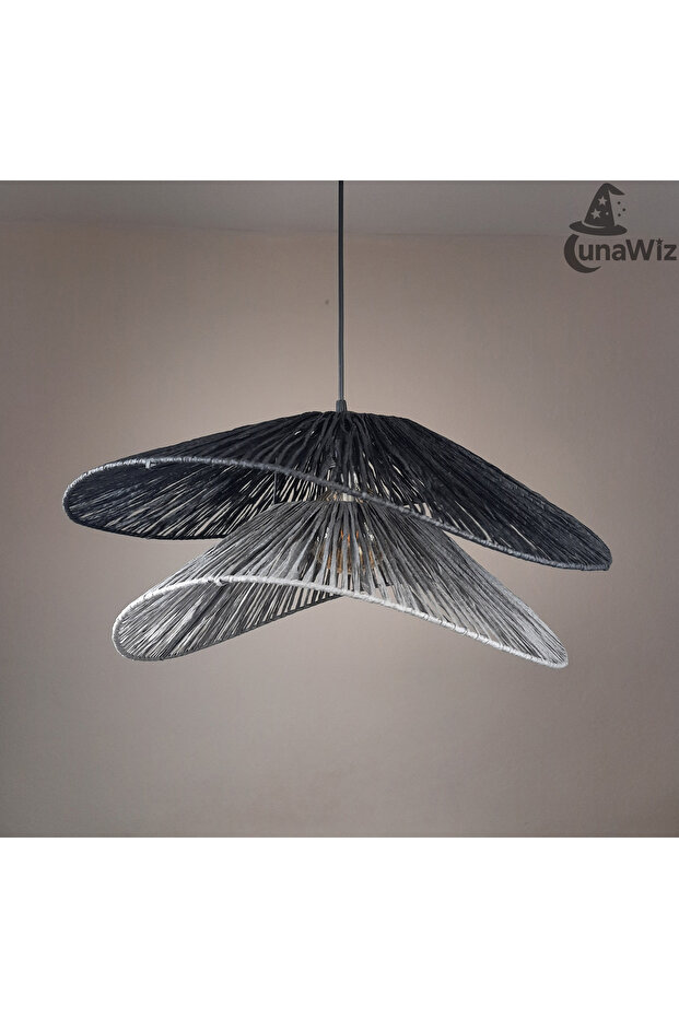 İstiridye Kağıt Rafya Avize - 1