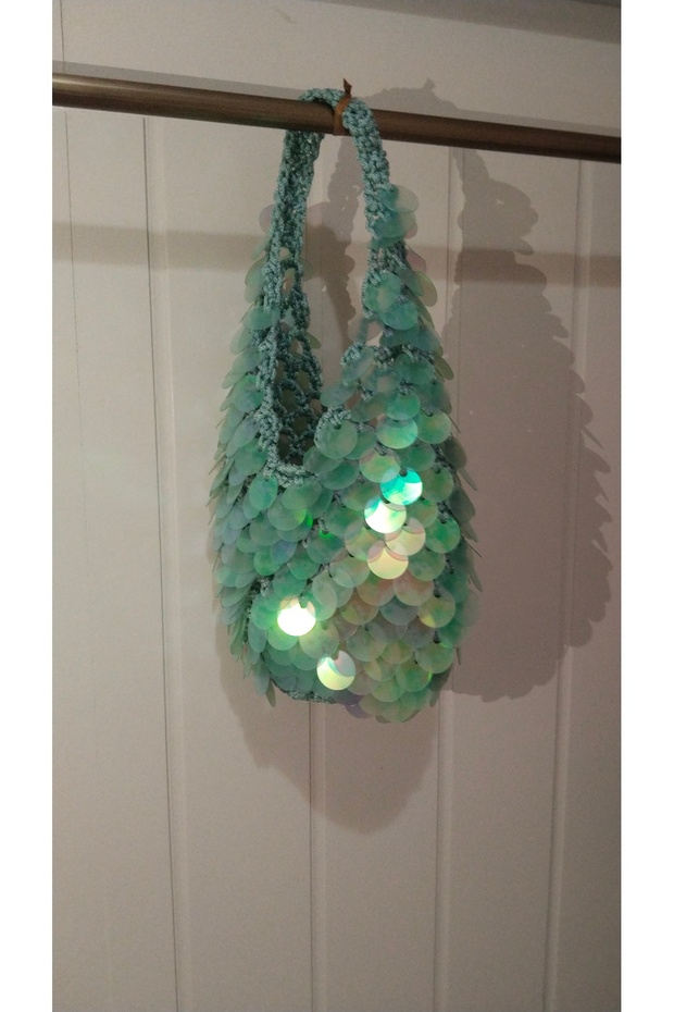 Pullu abiye çanta - 3