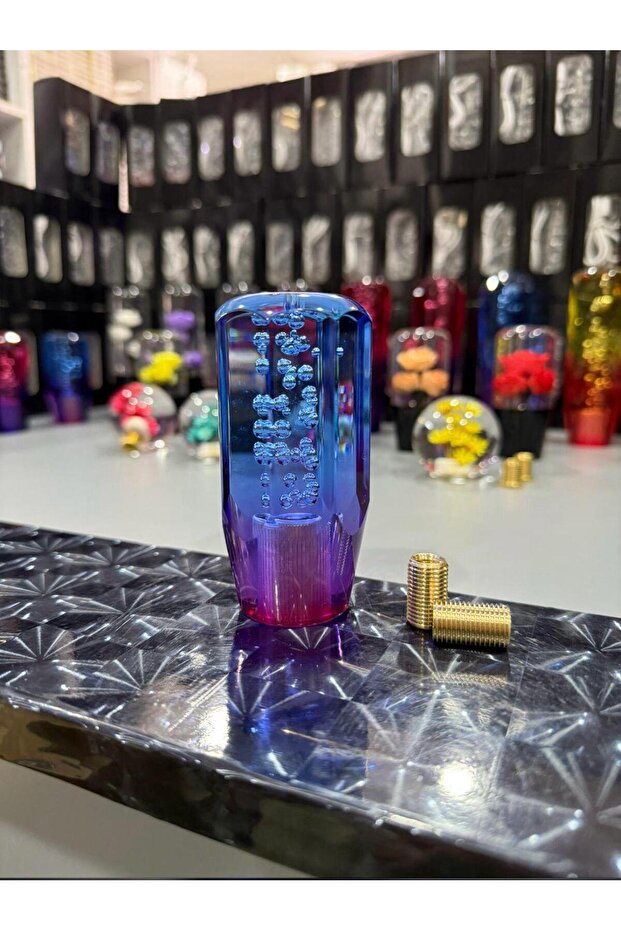 Kristal Mavi Vites Topuzu İthal - 1