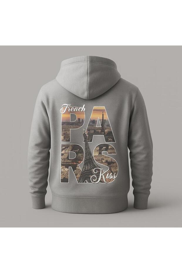 Paris Eiffel Printed Hooded Sweatshirt – Unisex Streetwear